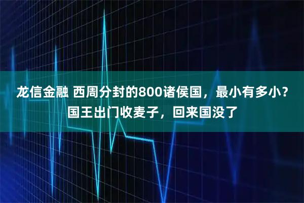 龙信金融 西周分封的800诸侯国，最小有多小？国王出门收麦子，回来国没了
